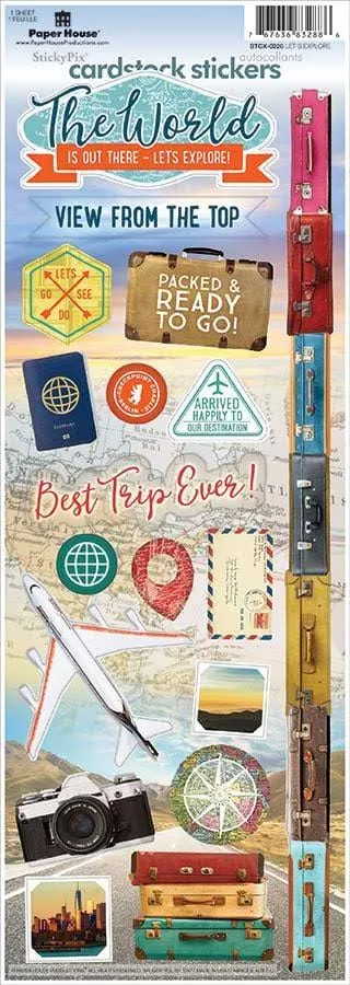 Paper House – Explore Stickers