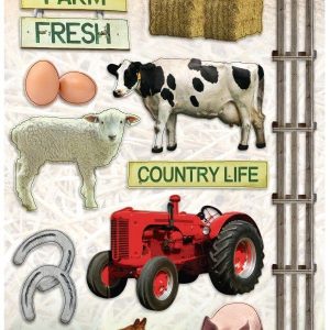 Paper House - Down on The Farm Stickers