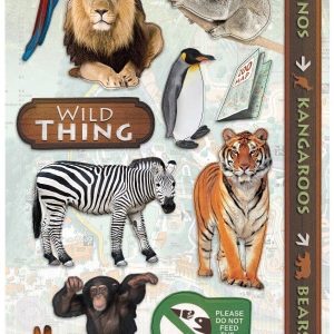 Paper House - The Zoo Stickers