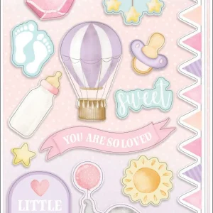 Paper House - Baby Girl Stickers