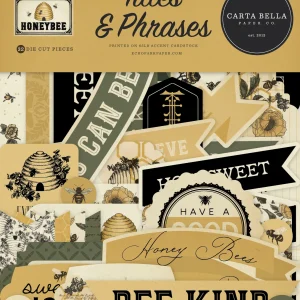 Carta Bella - Honeybee - Titles & Phrases