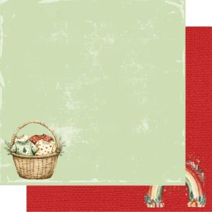 SSC Designs - Baby's First Christmas Collection - 12 x 12 Double-Sided - Christmas Laundry