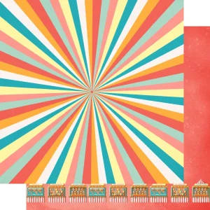 SSC Designs - Fun At The Fair Collection - 12 x 12 Double-Sided - Games & Giggles