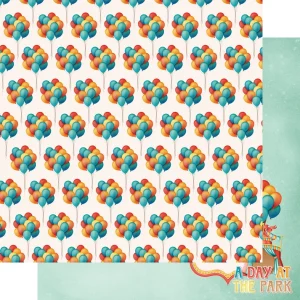 SSC Designs - Fun At The Fair Collection - 12 x 12 Double-Sided - Ticket To Ride