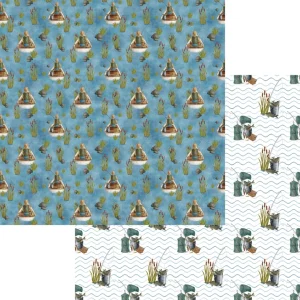 SSC Designs - Fish Tales Collection - 12 x 12 Double-Sided - Fish You Were Here