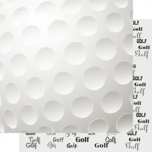 SSC Designs - Go Big Sports Collection - 12 x 12 Double-Sided - Golf