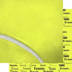 SSC Designs - Go Big Sports Collection - 12 x 12 Double-Sided - Tennis